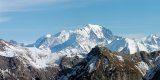 Le Mont-Blanc vu depuis le Semnoz